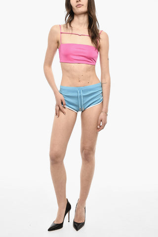 Cotton Mini Shorts