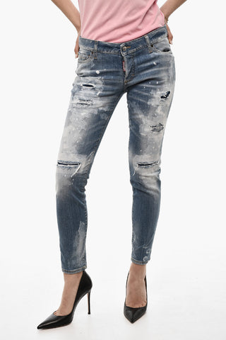 Distressed Bleached JENNIFER Jeans
