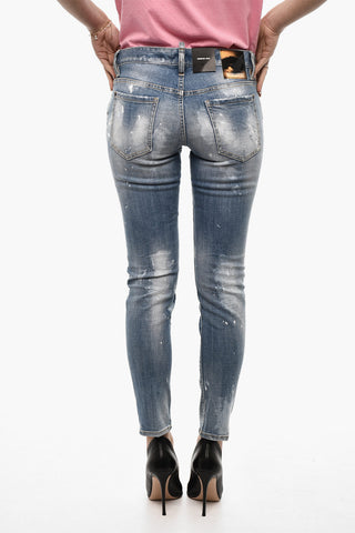 Distressed Bleached JENNIFER Jeans