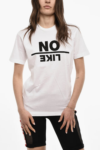Short Sleeved NO LIKE Printed T-shirt