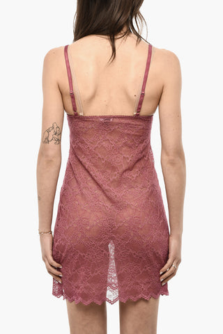 UNDERWEAR Vestito Slip In Pizzo Ricamato