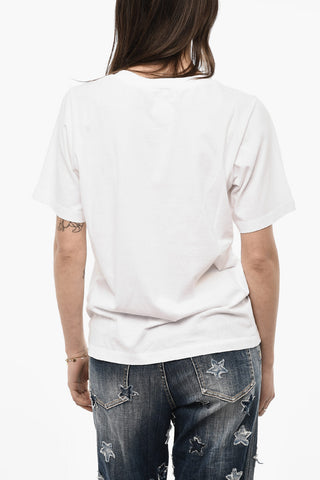 Cotton Printed Crewneck T-shirt