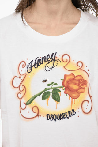 Cotton Printed Crewneck T-shirt