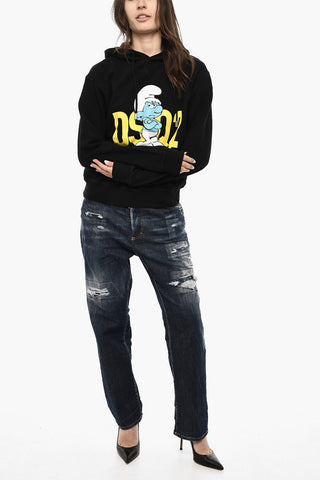 THE SMURFS Brushed Cotton GROUNCHY Hoodie