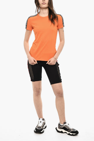 UNDERWEAR Solid Color T-shirt With Logoed Bands