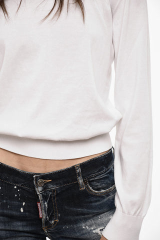 Lightweight Cotton Crew-neck T-shirt