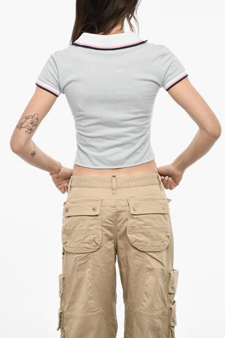 비대칭 크롭 폴로