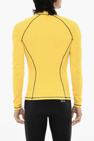 Slim Fit Sport T-shirt with Gothic Print