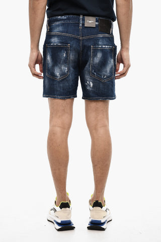 Distressed ICON DAN COMMANDO Shorts