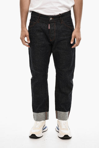 Regular Fit Jeans with Visible Stictiching