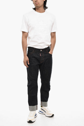 Regular Fit Jeans with Visible Stictiching
