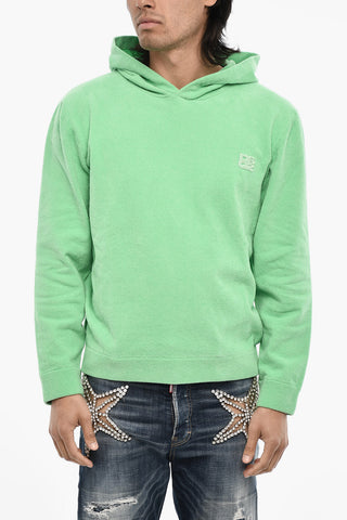 Terry Cotton Hoodie with Monogram