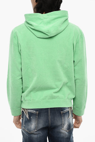 Terry Cotton Hoodie with Monogram
