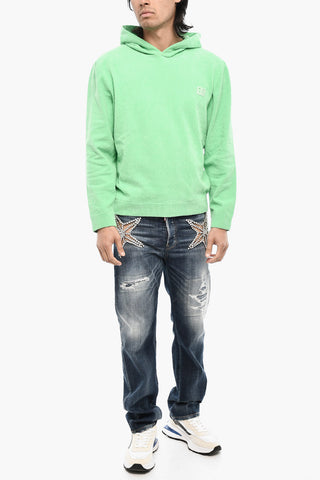 Terry Cotton Hoodie with Monogram