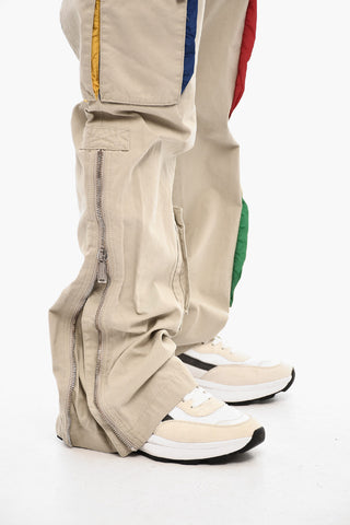 Cotton Cargo Pants with Coated Cotton Pockets