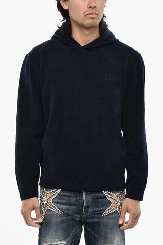 Terry Cotton Hoodie with Monogram