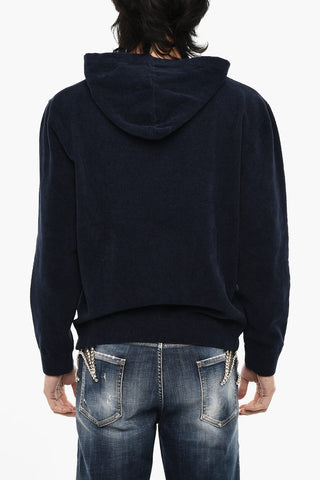 Terry Cotton Hoodie with Monogram