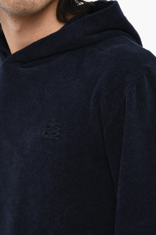 Terry Cotton Hoodie with Monogram