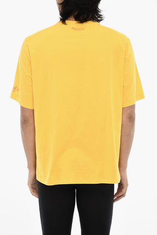 Solid Color Underwear Crew-neck T-shirt