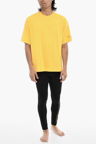 Solid Color Underwear Crew-neck T-shirt