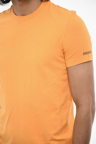Solid Color Underwear Crew-neck T-shirt