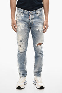 Regular Fit Distressed Jeans
