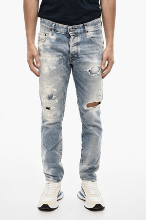 Regular Fit Distressed Jeans
