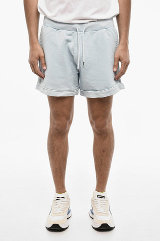 Cotton Shorts with Contrasting Side bands