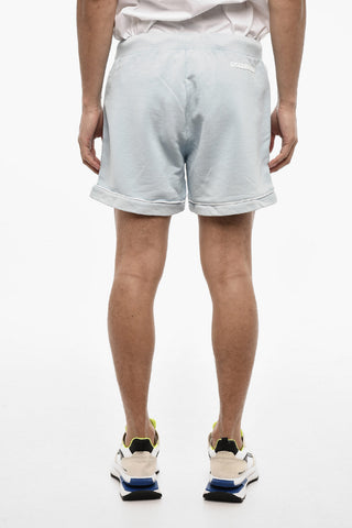 Cotton Shorts with Contrasting Side bands
