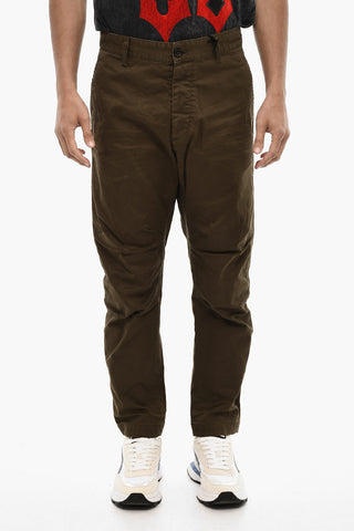 Pantaloni Chino SEXY In Twill di Cotone