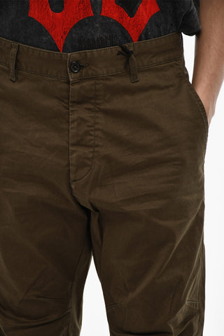 Pantaloni Chino SEXY In Twill di Cotone