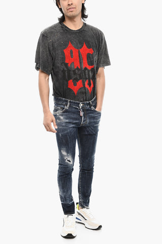 Jeans Stonewashed Distressed