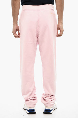 Joggers In Cotone a Tinta Unita con Logo