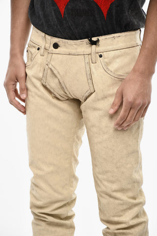 Lined Leather Pants