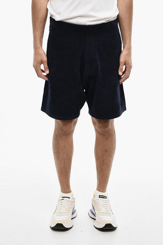 Terry Cotton Shorts with Ton on Ton Monogram