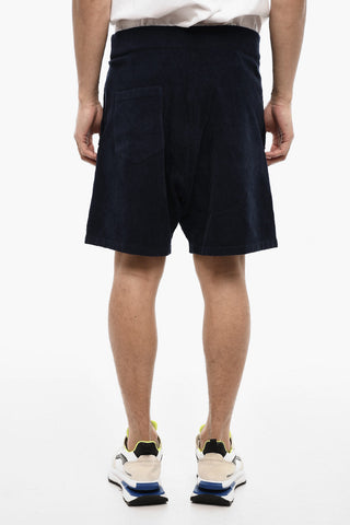 Terry Cotton Shorts with Ton on Ton Monogram