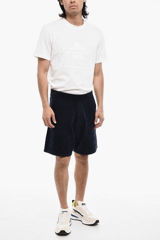 Terry Cotton Shorts with Ton on Ton Monogram