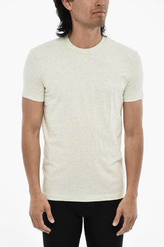Solid Color Cotton Underwear Crew-neck T-shirt