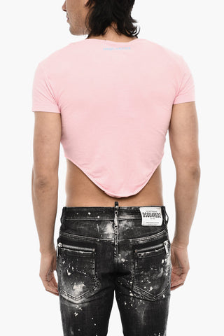 Cropped Crew-neck T-shirt