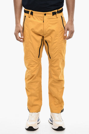 Pantaloni Casual In Nylon Con Dettagli a Contrasto