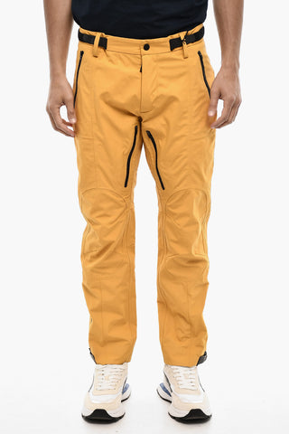 Nylon Casual Trousers With Contrast Details