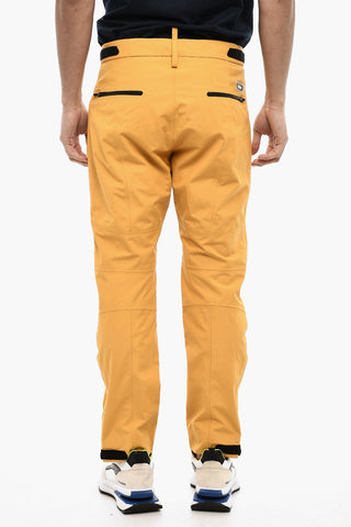 Nylon Casual Trousers With Contrast Details