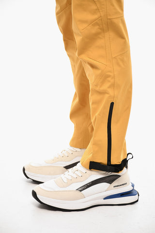 Nylon Casual Trousers With Contrast Details