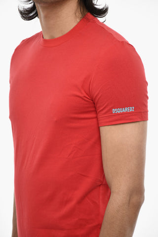 Solid Color Underwear Crew-neck T-shirt