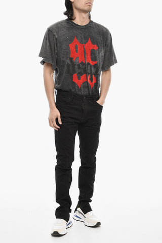 Dark Wash ICON Jeans With Metal Detail