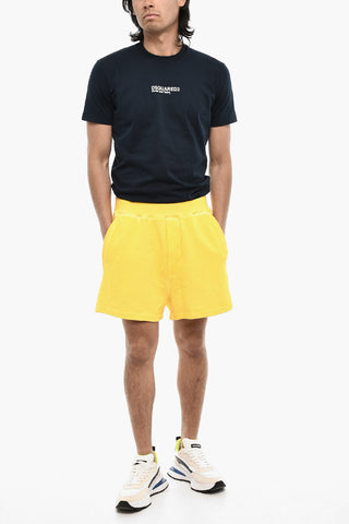 Shorts a Tinta Unita con 4 Tasche