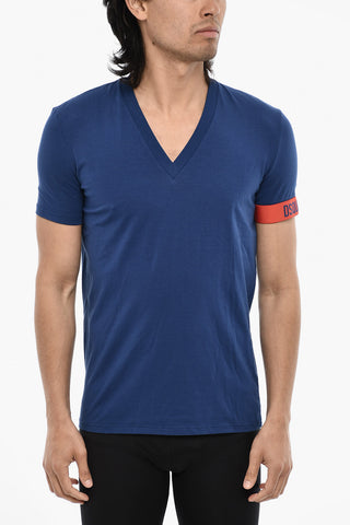 Cotton V-neck Underwear T-shirt