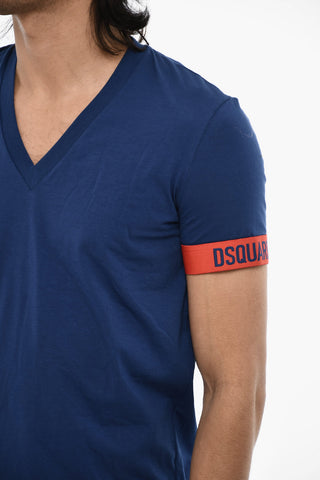 Cotton V-neck Underwear T-shirt
