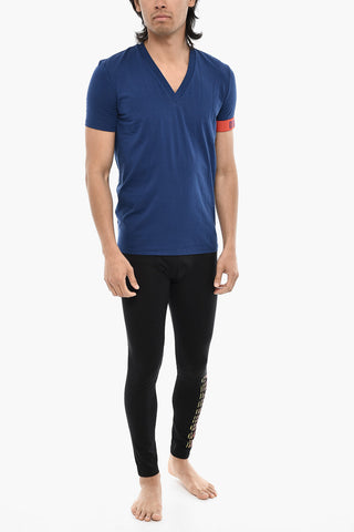 Cotton V-neck Underwear T-shirt