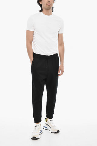 Unifarbene Jogger mit elastischem Bund